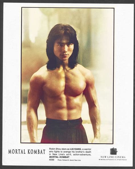 «Mortal Kombat» (1995) Robin Shou as Liu Kang New Line Productions, Inc ...