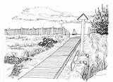 Boardwalk Coloring Pages sketch template