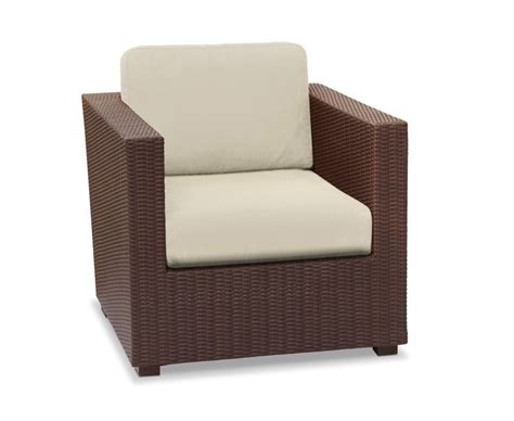 Riviera Outdoor Rattan Armchair, Wicker Sofa Chair