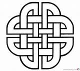 Celtic Knotwork Coloring Pages sketch template