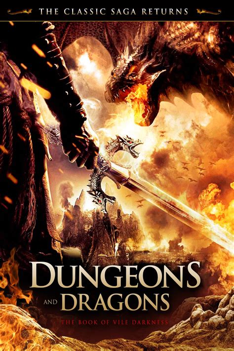 Poster Dungeons & Dragons: The Book of Vile Darkness (2012) - Poster Temnițe și Dragoni: Cartea ...