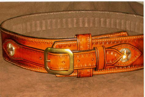 Lionheart Leather and Blades: Western Gun Belt