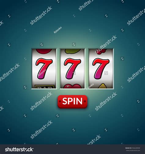 Lucky Seven 777 Slot Machine Casino Stock Vector (Royalty Free ...