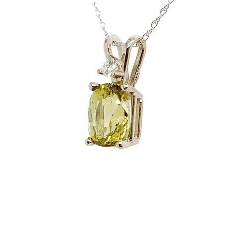 Diamond and Chrysoberyl Pendant | Bling Advisor Product