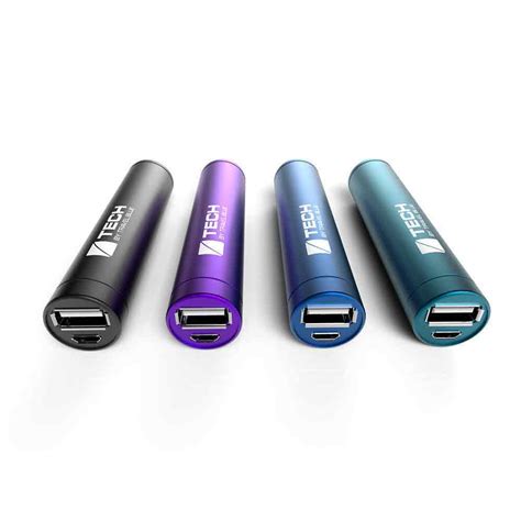 2600mAh Portable External USB Power Bank - Blue | Travel Blue | Tech