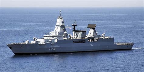 Military Photos German Frigate FGS Hessen (F221)