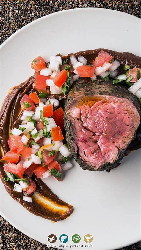 Elk Backstrap with Ancho Sauce Recipe | Deer recipes, Venison recipes ...