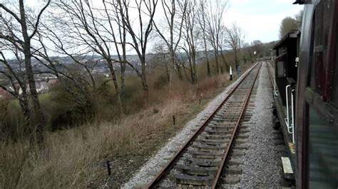 Midsomer Norton railway station. Trip back from the current limit ...