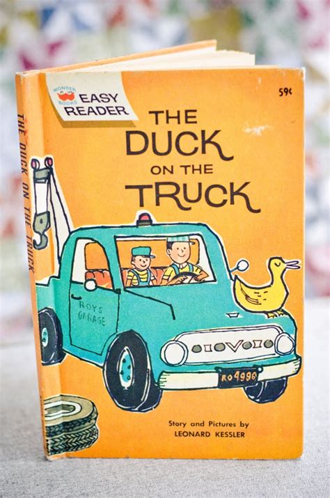 The Duck on the Truck Vintage Children's Book by SquidVintage, $8.50 | Vintage children's books ...