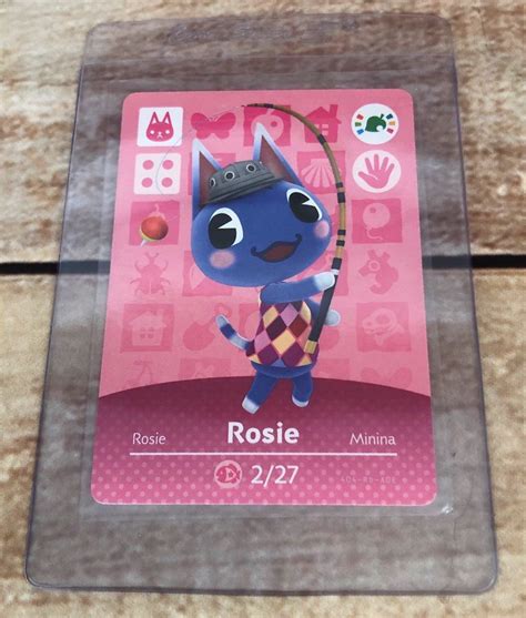 Animal Crossing Amiibo Card Rosie on Mercari | Animal crossing, Cards ...