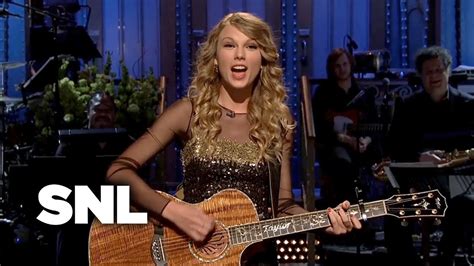 Taylor Swift Monologue Song - Saturday Night Live - YouTube