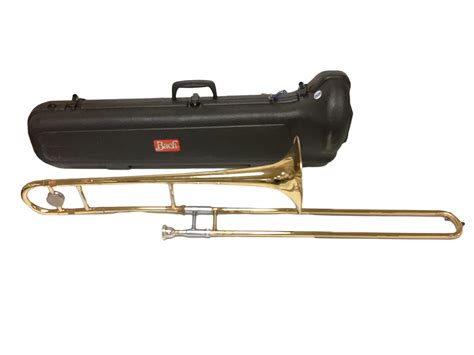 Lot - Bach Trombone with case.