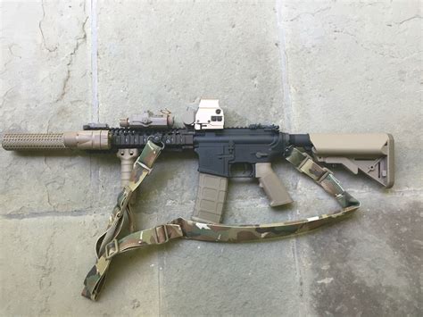 My new and finished MK18 : airsoft