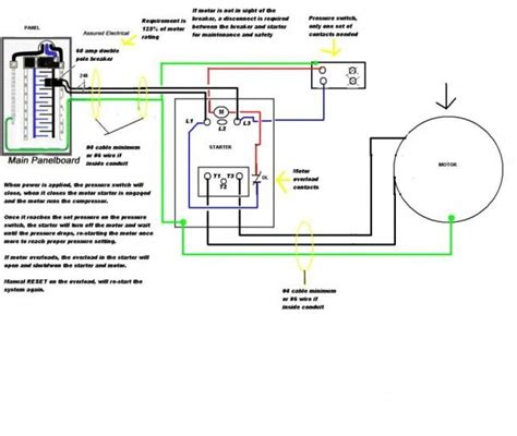 Wiring Diagram For Air Compressor Motor – Easy Wiring