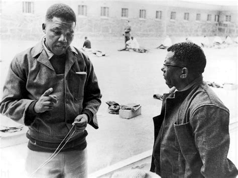 Nelson Mandela and Walter Sisulu on Robben Island | Credit: … | Flickr