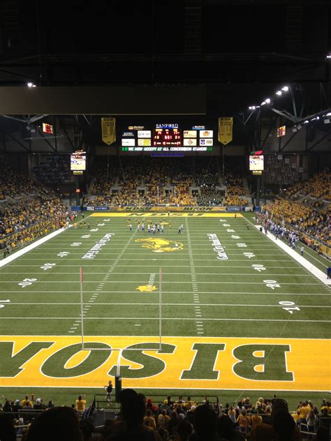 NDSU Bison game My nephew played for the Bison Football team | Bison ...