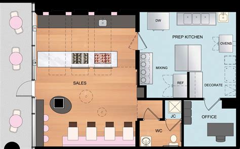 Hello Cupcake | Cafe floor plan, Bakery shop design, Floor plans