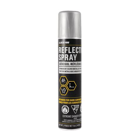 Albedo100 Permanent Reflective Aerosol Spray, Silver Metallic, 142-g | Canadian Tire