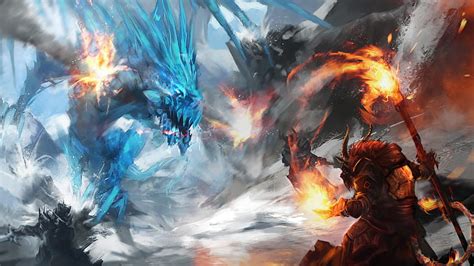 2560x1440px | free download | HD wallpaper: Guild Wars 2, dragon | Wallpaper Flare