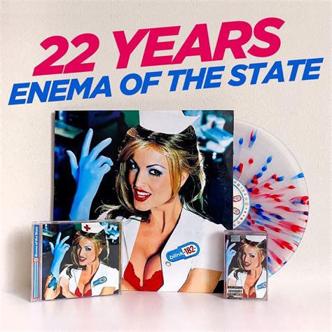 22 YEARS OF “ENEMA OF THE STATE”! : r/Blink182