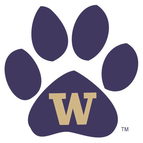 logo_-University-of-Washington-Huskies-Purple-Paw-Print-Gold-W - Fanapeel