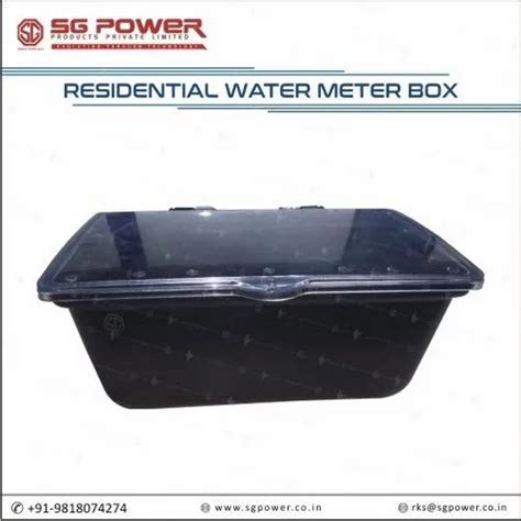 Black Plastic Residential water meter box at Rs 115 in Ghaziabad | ID: 22801721891