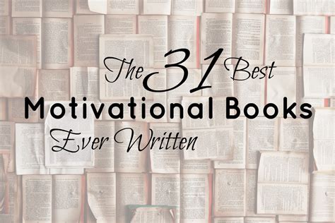 Motivational Books: My 31 All-Time Favorites - Four Minute Books