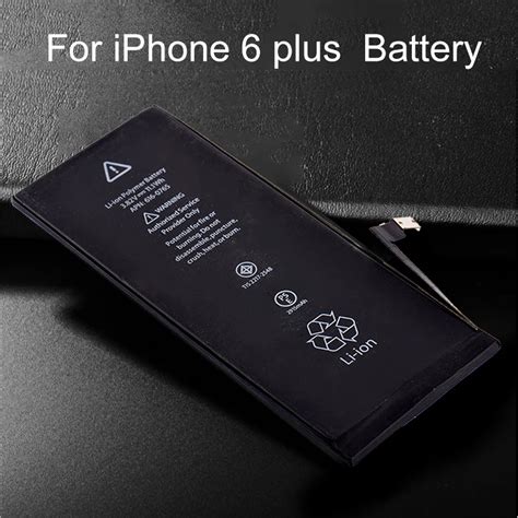 for iPhone 6 plus Phone Battery 3.82V 2915MAH Built in Lithium ...