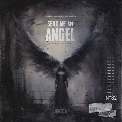 Send Me An Angel Cover Art - Photoshop PSD