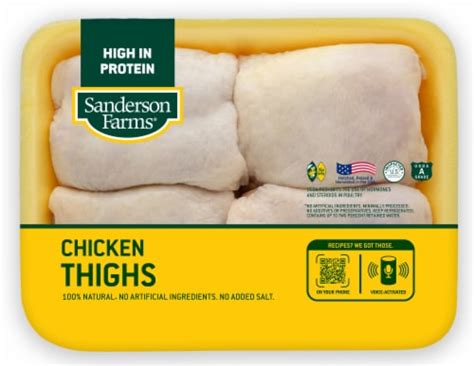 Sanderson Farms Bone-In Fresh Chicken Thighs, 1 pk - Pick ‘n Save