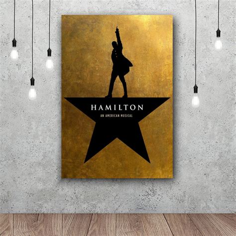 Hamilton musical Art Poster Picture Painting Art Wall Home Decor | Wish