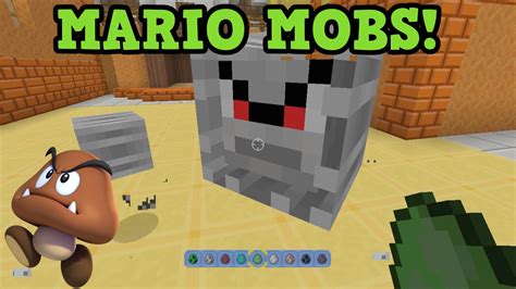 ALL Mario Mobs In Minecraft Wii U (& Skins) - YouTube