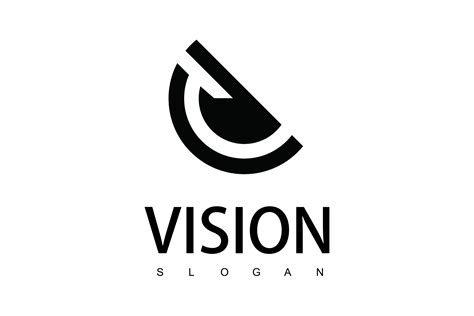 Vision Logo Graphic by yatmaa · Creative Fabrica