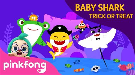 Baby Shark Trick or Treat | Baby Shark Halloween | Halloween Songs ...