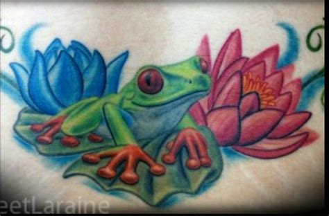 Details more than 61 frog on lily pad tattoo best - in.eteachers