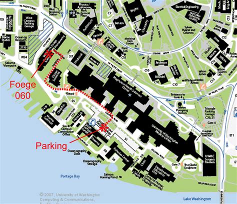 Husky Stadium Parking Map