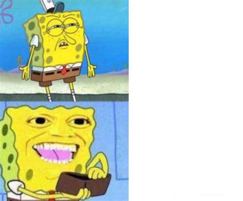 Sponge bob wallet Memes - Imgflip