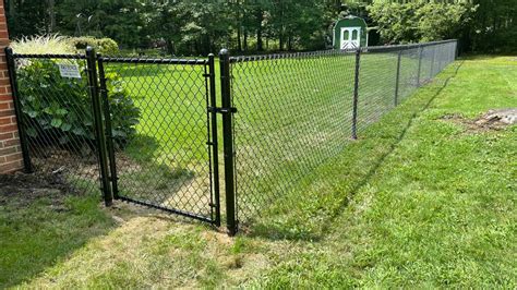 Black Chain Link Fence – Style Meets Security