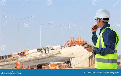 Expressway construction stock photo. Image of plan, engineer - 109202564