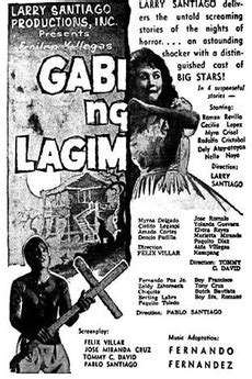 ‎Gabi ng Lagim (1960) directed by Pablo Santiago, Felix Villar et al • Reviews, film + cast ...