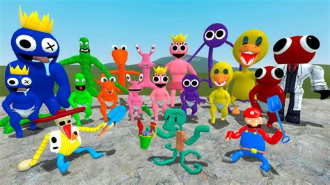 BABIES ROBLOX RAINBOW FRIENDS BLUE GREEN ORANGE PINK PURPLE YELLOW VS 3D SANIC CLONES MEMES in ...