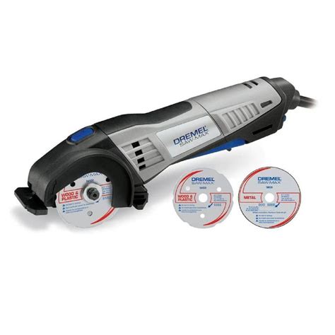 Dremel Saw-Max 6.0 Amp Corded Tool Kit with 2 Blades for Metal, Wood ...