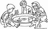 Coloring Pages Children Playing  Coloring Home sketch template