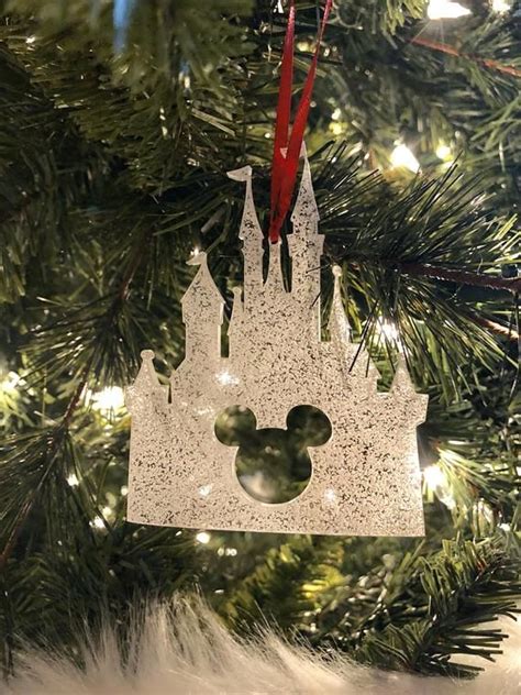 Cinderella Castle Ornament, Princess Castle Ornament, Disney Christmas ...