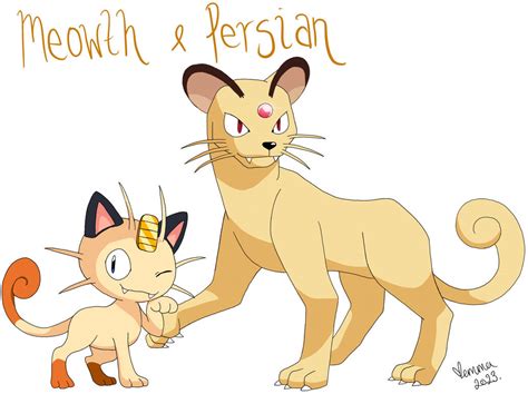 Meowth evolution by yumiOkami on DeviantArt