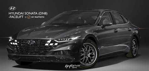 hyundai sonata facelift rendering 2 - Korean Car Blog