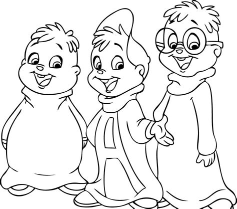 Chipettes Coloring Pages at GetDrawings | Free download