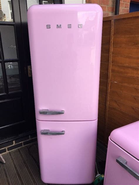 1950s style Pink SMEG fridge freezer | in Cheltenham, Gloucestershire ...