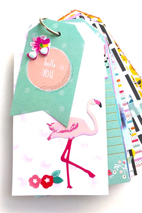 DIY Scrapbook Tag Book for National Scrapbook Day - Tombow USA Blog