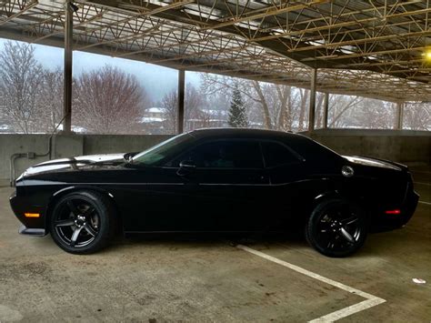 2013 Dodge Challenger Nearly Flush Stock | Custom Offsets